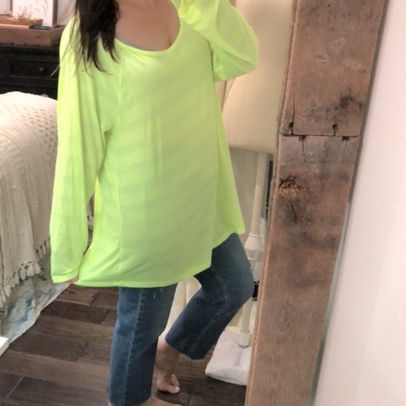 Torrid Active neon yellow green top size 3X - Picture 2 of 5